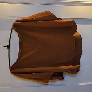 Jamie and The Jones Blank Canvas Tee in Umber